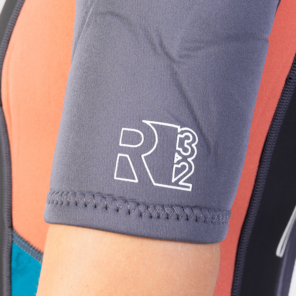 2025 Gul Womens Response 3/2mm Back Zip Shorty Wetsuit RE3318-C1 - Grey / Coral